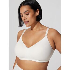 Torrid Dream Wire-Free Bra in Cloud Dancer/ White, Sz 42 DDD Plus, NWT $49.90
